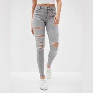 American Eagle Super High Waisted Ne(x)t Level Stretch Jeggings